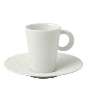Ecume White Ad Saucer Only by Bernardaud