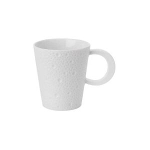 Ecume White Mug by Bernardaud