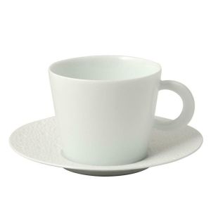 Ecume White Tea Cup Only by Bernardaud