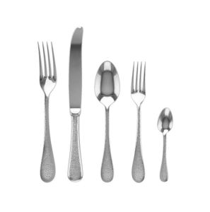 Epoque Mirror 5 Pcs Place Setting by Mepra