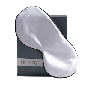 Eye Mask Silver by Silk Story