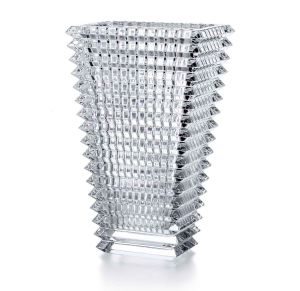 Eye Vase Clear Rectangular, Large by Baccarat