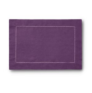 Festival Aubergine -Set Of Four Placemats by Sferra