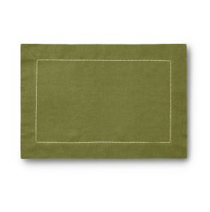 Festival Avocado - Set Of Four Placemats by Sferra