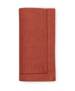 Festival Brick - S/4 Dinner Napkins by Sferra
