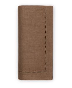 Festival Hazelnut - Set Of Four Dinner Napkins by Sferra