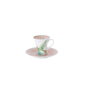 Fiji Coffee Cup And Saucer by Vista Alegre