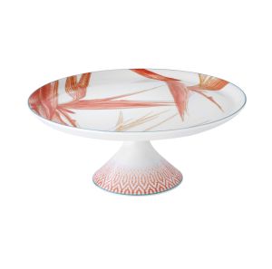Fiji Large Footed Cake Plate by Vista Alegre