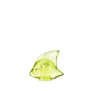 Fish Figure Anise Green by Lalique