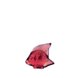 Fish Figure Golden Red by Lalique