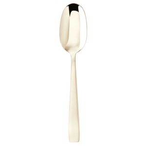 Flat Champagne Stainless Tea/Coffee Spoon by Sambonet