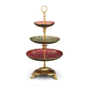Fortuny Dinnerware Server 3-Tier - Assorted by L'Objet