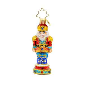 Gem Ornament Royal Elegance Nutcracker by Christopher Radko