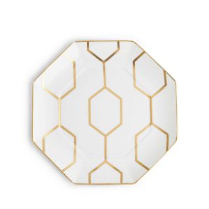 Gio Gold Octagonal Plate by Wedgwood