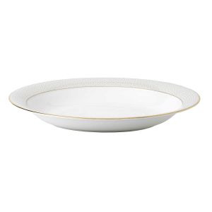 Gio Gold Open Oval Vegetable Bowl by Wedgwood