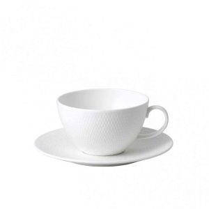 Gio Teacup & Saucer Set by Wedgwood