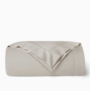 Giotto Bone King Duvet Cover by Sferra