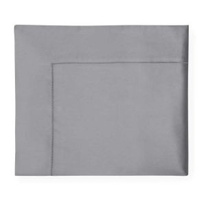 Giotto Slate King Flat Sheet by Sferra