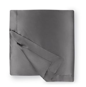Giotto Titanium Queen Duvet Cover by Sferra