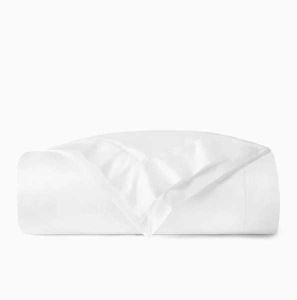 Giotto White King Duvet Cover by Sferra