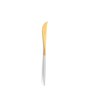 Goa White Gold Cheese Knife by Cutipol