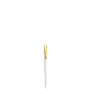 Goa White Gold Snail Fork by Cutipol
