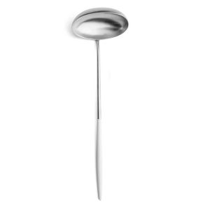 Goa White Soup Ladle by Cutipol