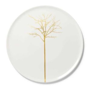 Golden Forest Cake Plate by Dibbern