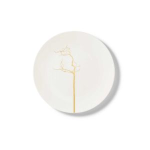 Golden Forest Dessert Plate by Dibbern
