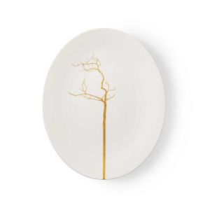 Golden Forest Oval Platter / Fish Plate by Dibbern