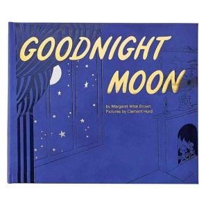 Goodnight Moon Blue Leather by Graphic Image