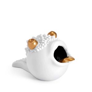 Haashtrays Petit - White + Gold by L'Objet
