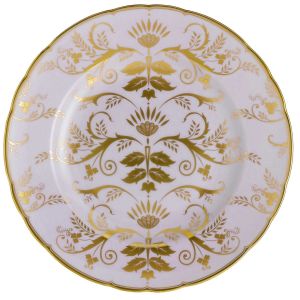 Harlequin Lavender Dessert Plate by Royal Crown Derby