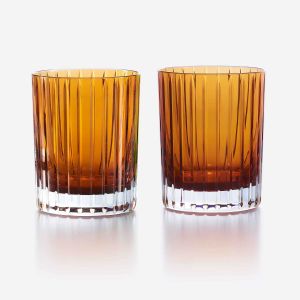 Harmonie Orange Tumbler #2 Box/2 by Baccarat