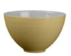 Hemisphere Gold Salad Serv. Bowl, Medium by Jl Coquet