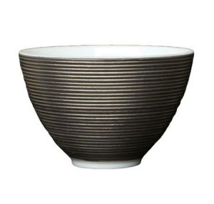 Hemisphere Platinum Full Rim Bowl Medium by JL Coquet