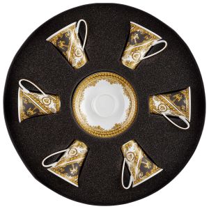 I Love Baroque Ad Cup & Saucer Set/Six Round Hat Box by Versace