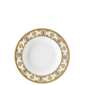 I Love Baroque Bianco Rim Soup 8 1/2 In by Versace