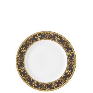 I Love Baroque Nero Salad Plate by Versace