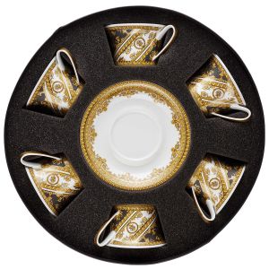 I Love Baroque Tea Cup & Saucer Set/Six Round Hat Box by Versace