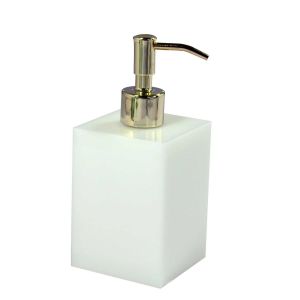 Ice White Box Pump Silver Pump by Mike & Ally