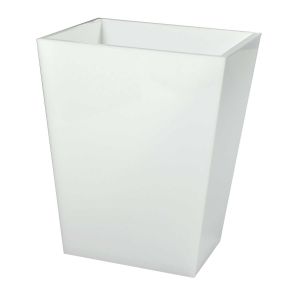 Ice White Straight Basket & Liner by Mike & Ally