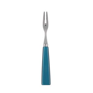 Icone Turquoise Cocktail Fork by Sabre