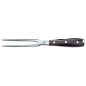 Ikon Wood Straight Meat Fork 6&quot by Wusthof Trident