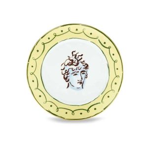 Il Viaggio Di Nettuno Dinner Plate - Amalfi Lemon by Ginori