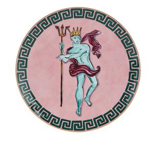 Il Viaggio Di Nettuno Pink Centerpiece And Charger by Richard Ginori