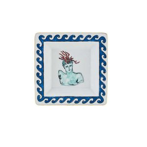 Il Viaggio Di Nettuno White Small Squared Vide Poche by Richard Ginori