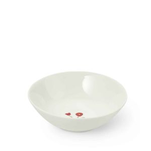 Impression Oatmeal Bowl 16 Cm 0,40 L Red by Dibbern