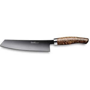 Janus Chef`s Knife 180 Karelian Birch Burl by Nesmuk