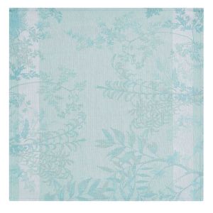 Jardin d'Eden Blue Napkin by Le Jacquard Francais